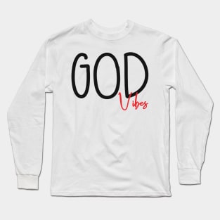 God Vibes Long Sleeve T-Shirt